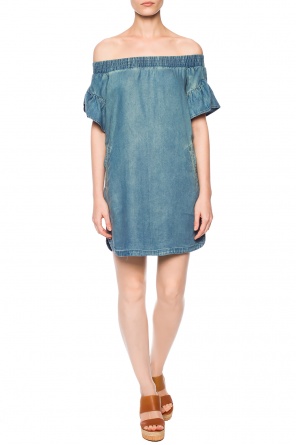 'adela chambray' denim dress, zdjęcie 2 'adela chambray' denim dress od AllSaints